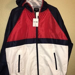 Forever 21 Men WindBreaker Jacket New Large